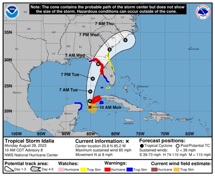 Hurricane Idalia Expected to Cross Pinar del Rio Tonight – Havana Times