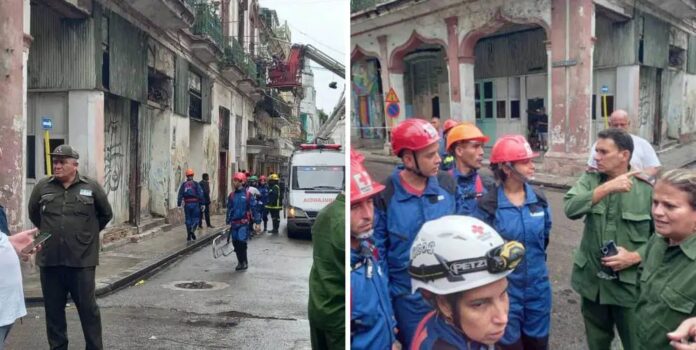 Lluvias de Idalia provocan 14 derrumbes parciales en Centro Habana