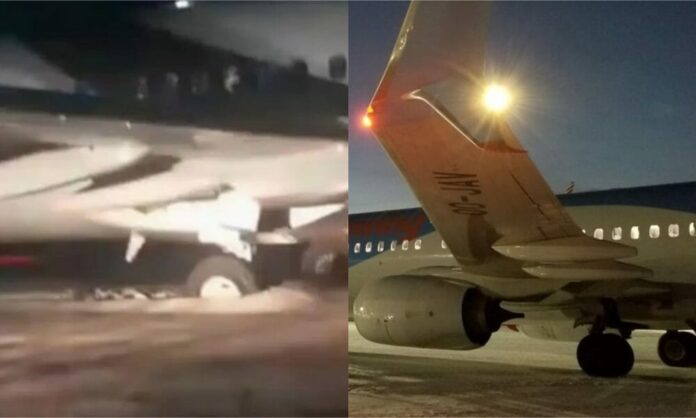 Sufre incidente en aeropuerto de Holguín avión de Sunwing Airlines