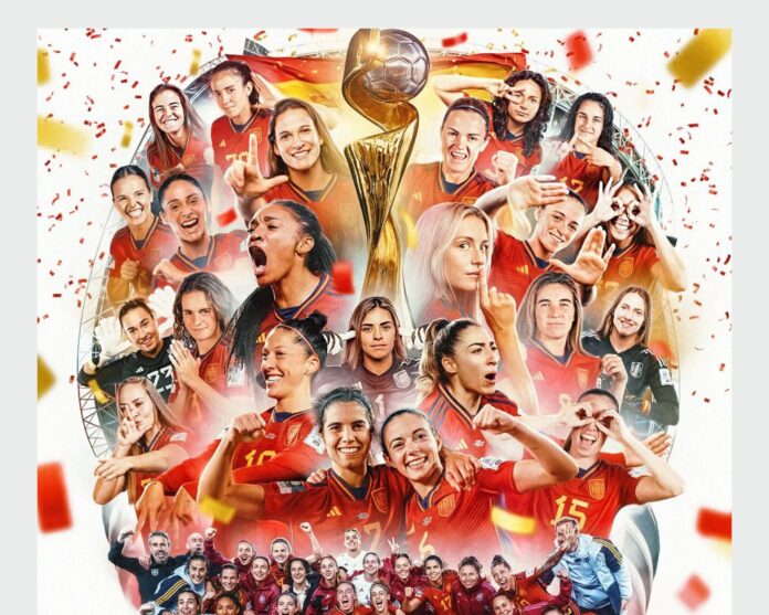 España de fiesta, en la cima del fútbol femenino