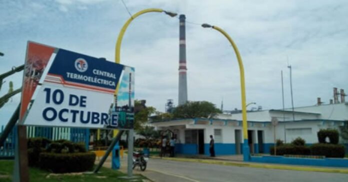 Más apagones: sale de servicio la termoeléctrica “10 de Octubre”