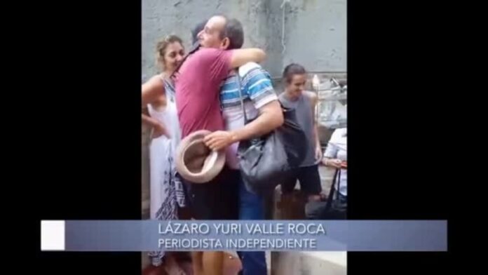 Valle Roca vuelve a su hogar, en el primer pase desde prisión (VIDEO)