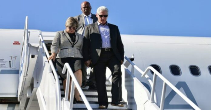 Dictador Miguel Díaz-Canel llega a EE.UU. para Asamblea de la ONU