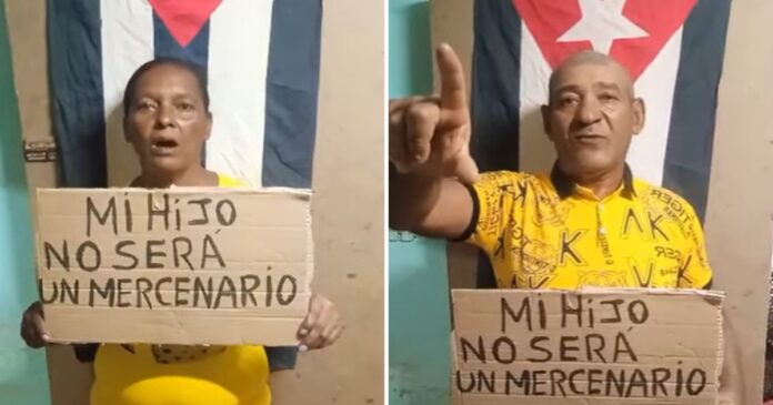 “¡Mi hijo no es mercenario!”: hablan padres de prisioneros políticos cubanos