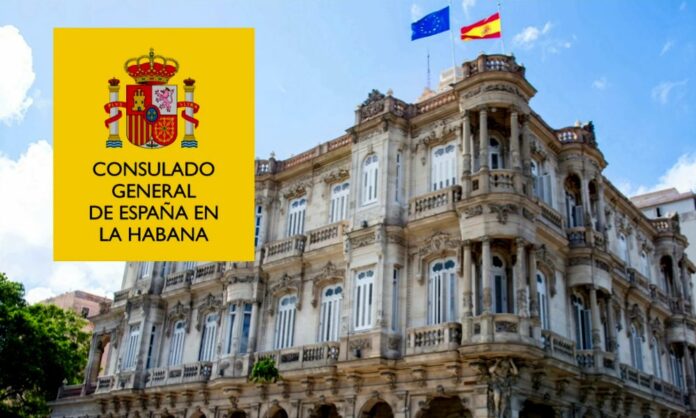 Información del Consulado de España en Cuba sobre citas y pasaportes