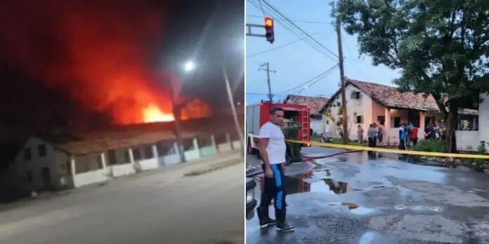 Fallece adolescente en trágico incendio por explosión de motorina