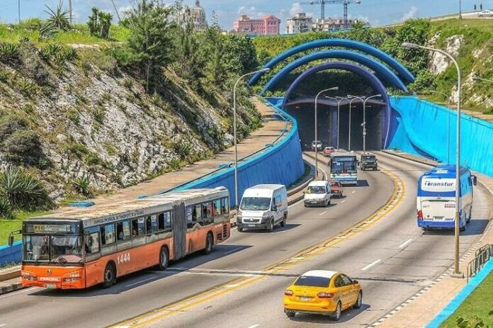 Nota informativa: volverán a cerrar túnel de La Habana 