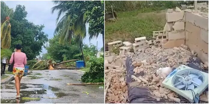 Tornado causa daños materiales en Playa Baracoa, al oeste de La Habana