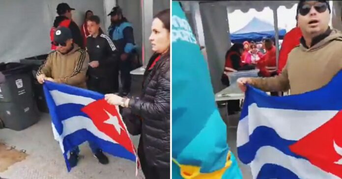 Denuncia: Autoridades de Chile no permiten entrada de banderas cubanas a estadio