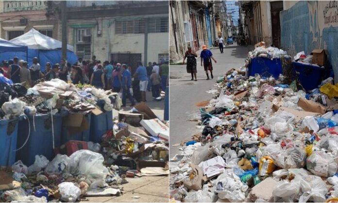 Se agudiza crisis en La Habana con la recogida de basura