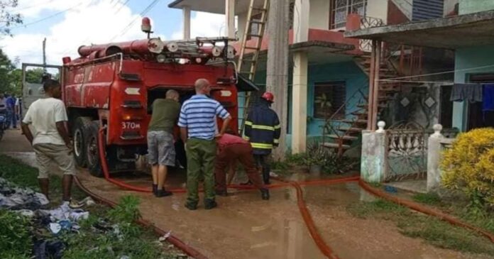 Varios lesionados tras explosión de balita de gas en vivienda de Jovellanos