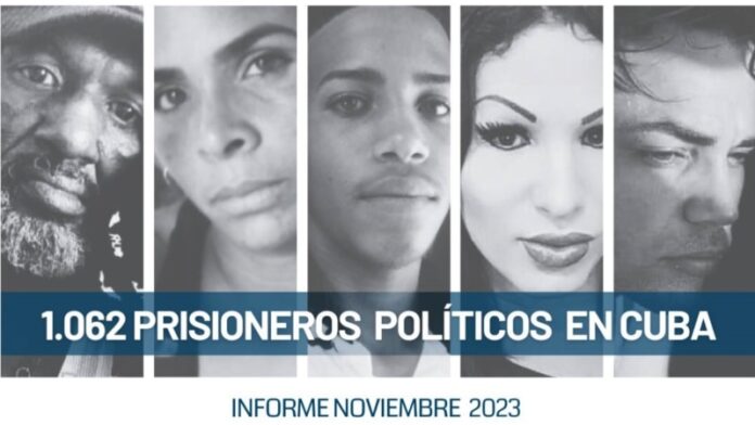 Trece nuevos presos políticos en Cuba en noviembre, informa Prisoners Defenders