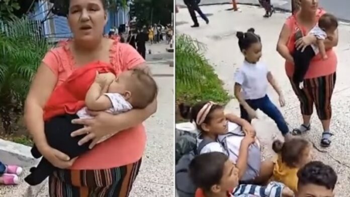 Madre que protestó frente al MINSAP denuncia amenazas de la policía política (VIDEO)