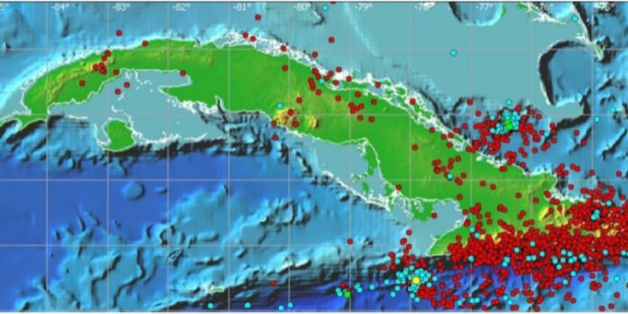 Registran 14 terremotos perceptibles en Cuba 2023