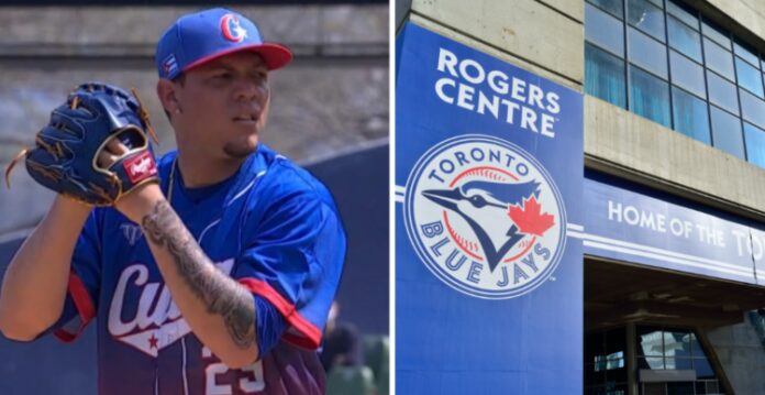 Yariel Rodríguez firma por cuatro años con los Azulejos de Toronto