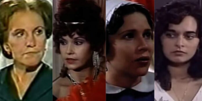 Villanas inolvidables de las telenovelas cubanas: Doña Teresa, Amalia, Justina y Verena Contreras