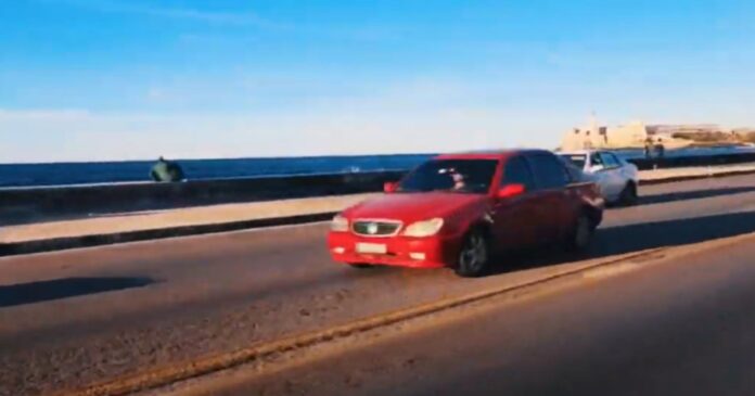 Así se ve el atardecer en la Habana