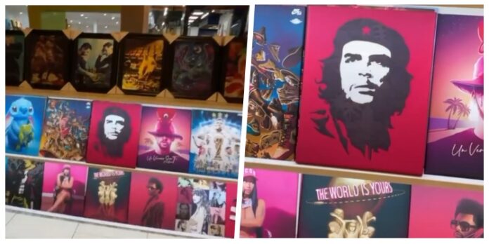 “Así anda Miami”: Indignación por una imagen del Che Guevara en un centro comercial de Hialeah