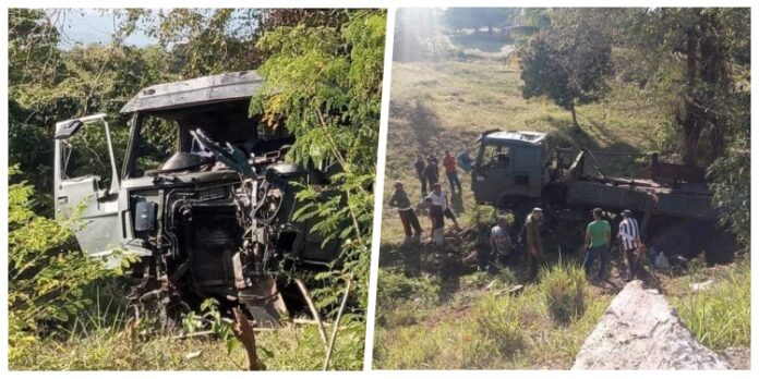 Accidente de camión en Granma deja siete heridos este fin de semana