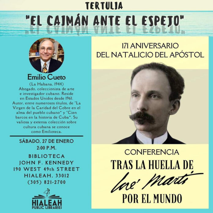 Conferencia 'Tras la huella de José Martí por el mundo'