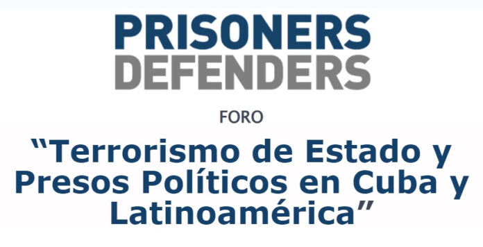 Foro 'Terrorismo de estado y presos políticos en Cuba y Latinoamérica'