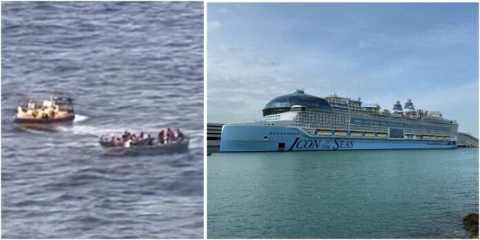 Crucero rescata a migrantes cubanos cerca de isla de Honduras