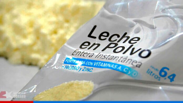 Distribución de leche en polvo en Cuba estará garantizada para marzo y abril