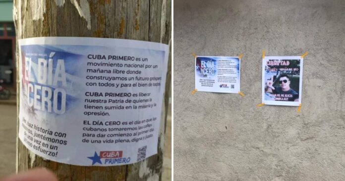 Comienza represión en San Antonio de los Baños tras aparecer carteles en la ciudad