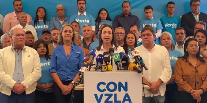 Arrestan a miembros del equipo de campaña de María Corina Machado por presunto complot