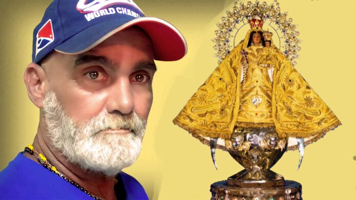 Pagador de promesas emprende peregrinación al Santuario de la Virgen de la Caridad del Cobre