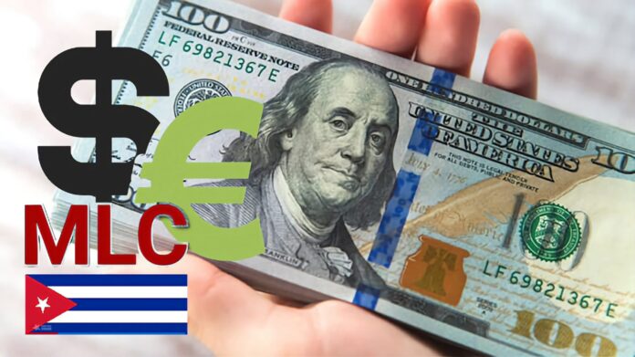 Nuevo récord en el precio del dólar, el euro y la MLC en Cuba hoy