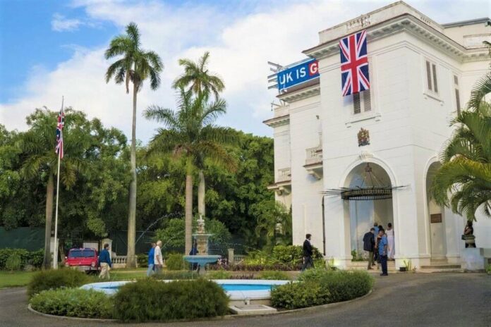 Oferta de empleo en la Embajada de Reino Unido en Cuba