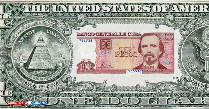 Este era el valor del dólar en Cuba hace un año: salario mínimo continúa hundiéndose