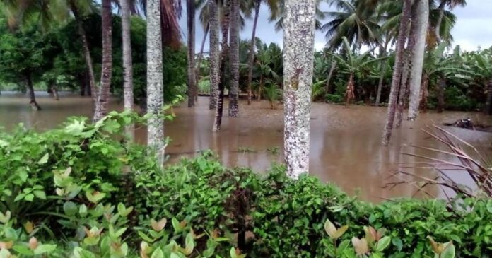 Cinco horas de lluvia en Baracoa dejan fuertes daños en viviendas y cultivos