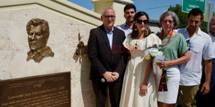 Familia de Oswaldo Payá: “El monumento perpetúa su legado”