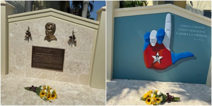 Dedican monumento a Oswaldo Payá en Hialeah