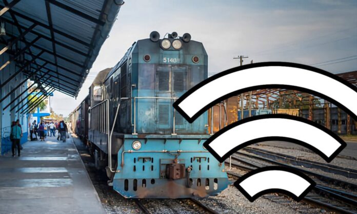 Prueba Cuba conexión Wifi en sus trenes nacionales