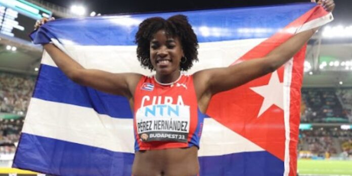 Triplista Leyanis Pérez decide no asistir a la Copa Cuba de Atletismo 2024