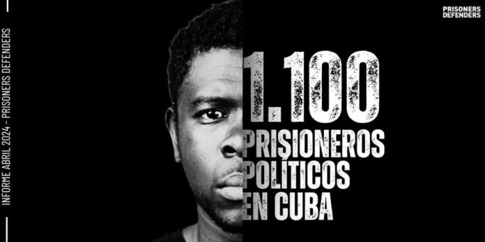 Prisoners Defenders eleva a 1.100 el número de presos políticos en Cuba 