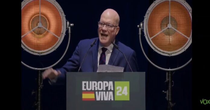 Emotivo y contundente discurso de Orlando Gutiérrez en la convención “Europa Viva 24” en España