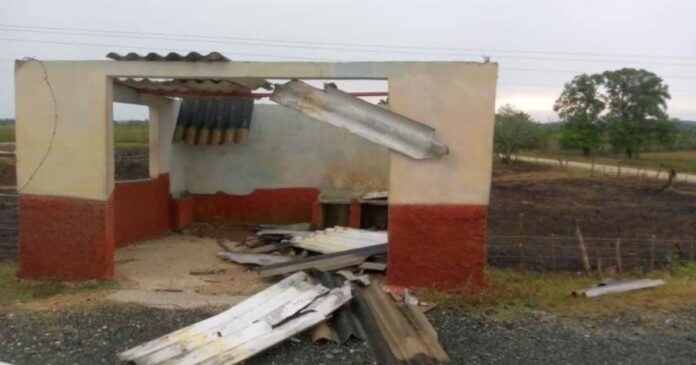 Tormenta provoca serios daños en un municipio de Sancti Spíritus