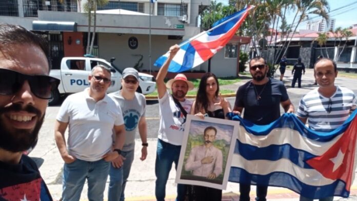 Homenaje en Costa Rica a los presos políticos cubanos