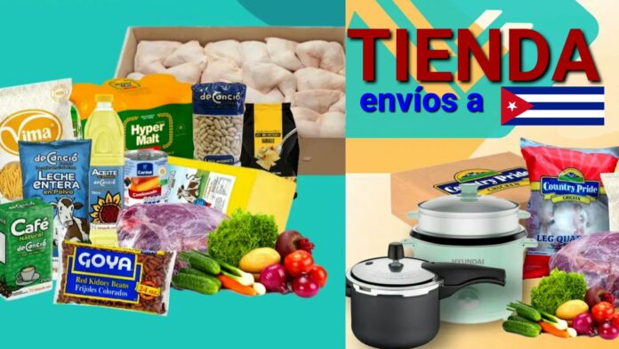 Nueva tienda online para envíos a Cuba de combos, alimentos, electrodomésticos y otros artículos