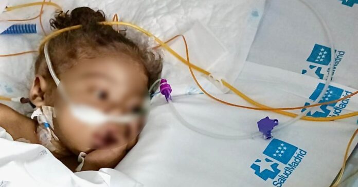 Niña Amanda Lemus vuelve a ser operada en España