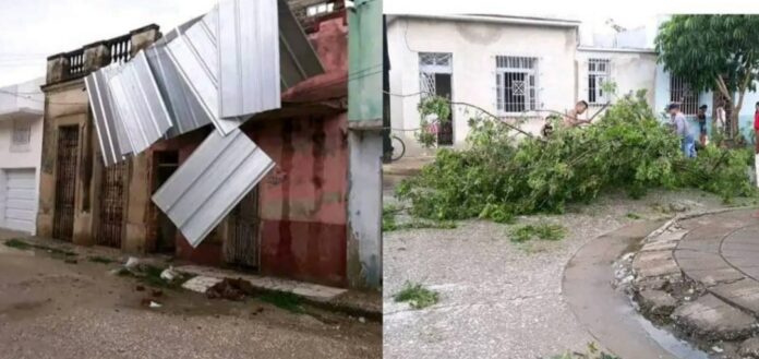 Caída de granizo y tormentas severas causan estragos en Camagüey