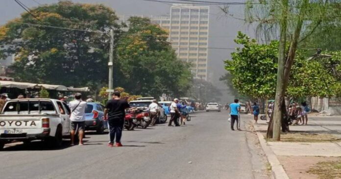 Incendio en el Hotel Nacional en La Habana