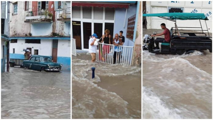 Inundaciones en La Habana por intensas lluvias (FOTOS)