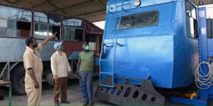 Crisis del transporte: Circulará en Cuba el primer ferrobús marca Yutong