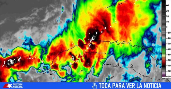 Nota informativa sobre lluvias fuertes e intensas en Cuba