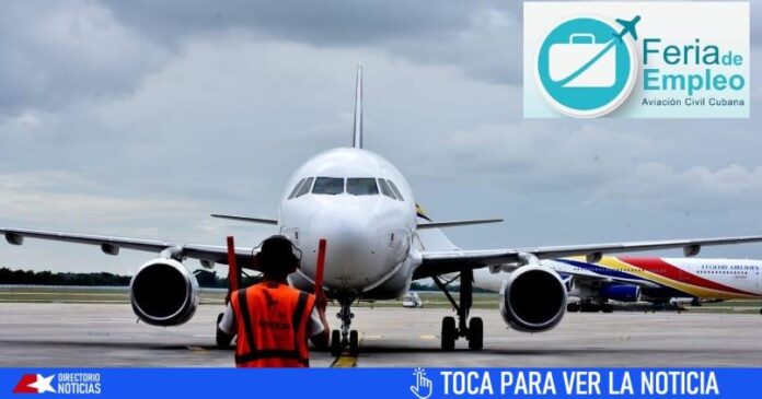 Anuncian primera Feria de Empleo de la Aviación Cubana para el 27 de junio